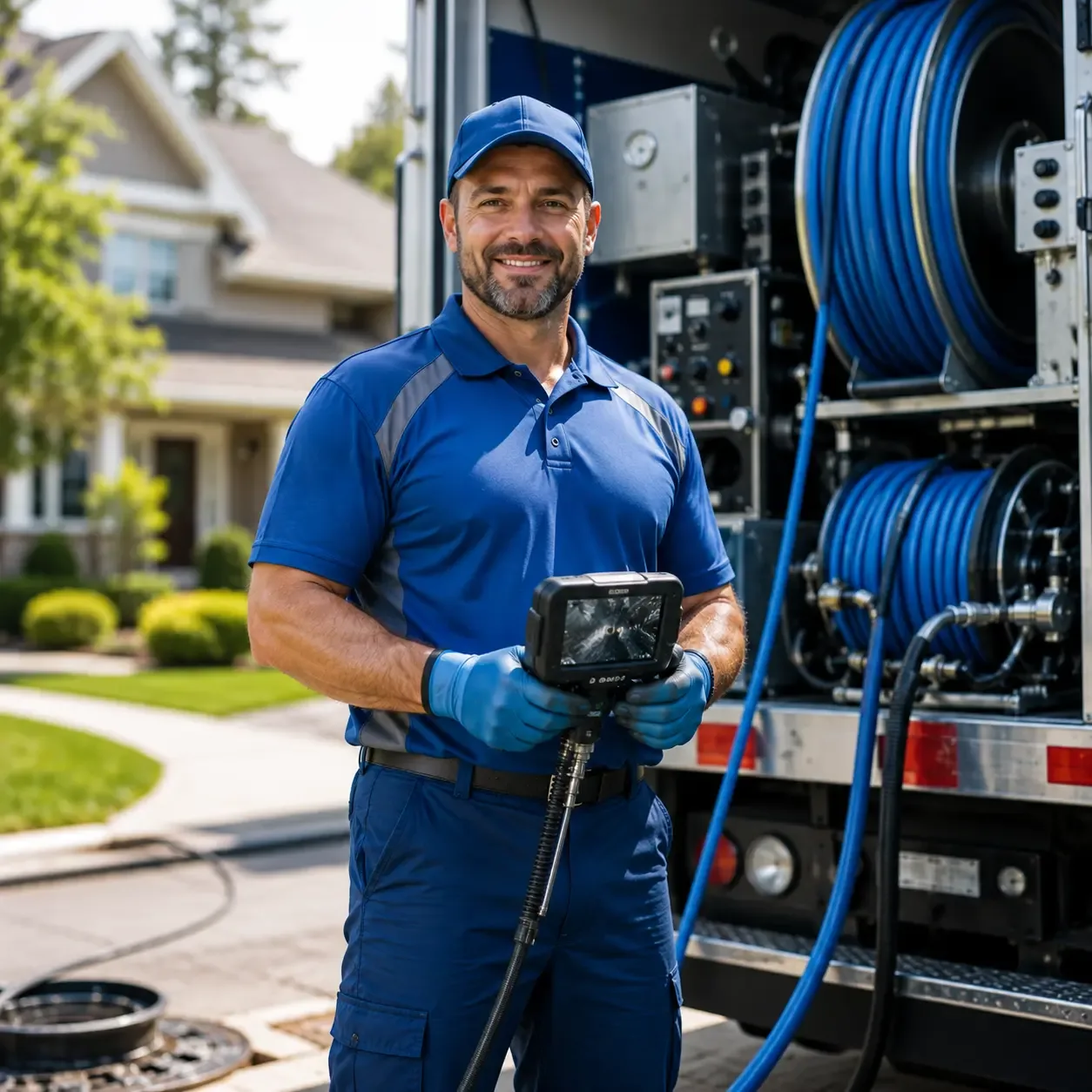 Local outdoor drain cleaning specialists in Cypress, CA